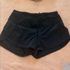 lululemon athletica Black Athletic Shorts